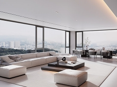 塞納河畔斷橋平開(kāi)窗（外開(kāi)）