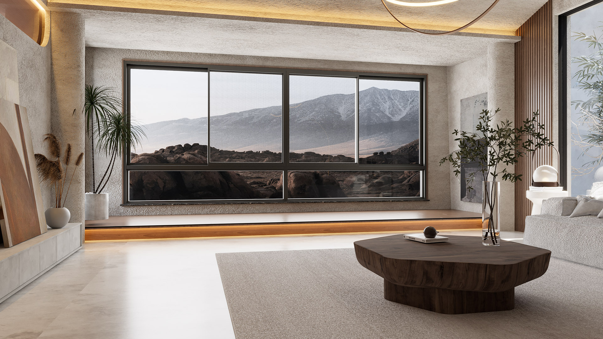 莫奈花園系列斷橋推拉窗