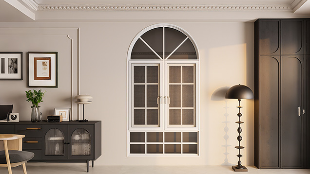 拉菲莊園斷橋平開窗（外開內(nèi)開）