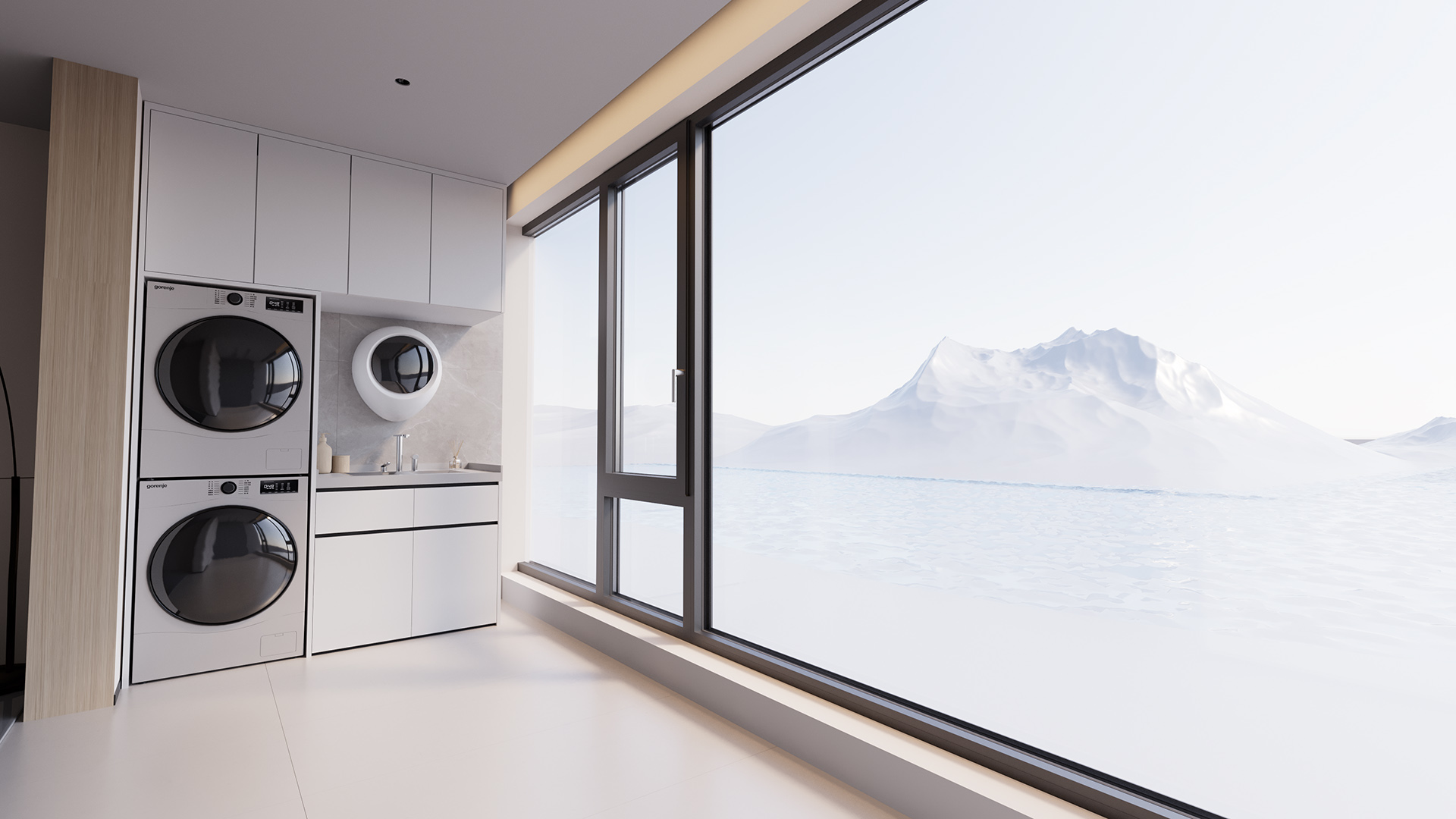 塞納河畔斷橋平開窗（內(nèi)開）