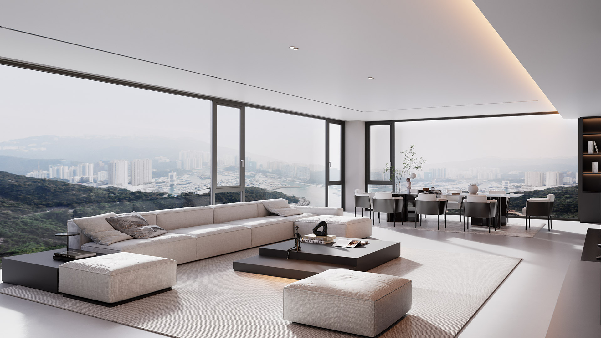 塞納河畔斷橋平開窗（外開）