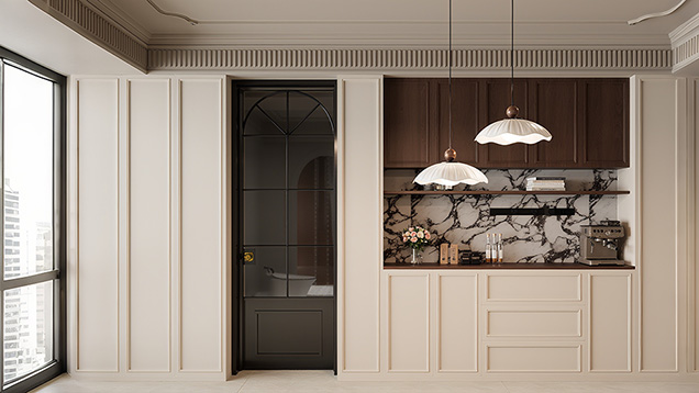 拉菲莊園平開(kāi)門(mén)